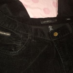 CALVIN KLEIN - Boot cut pant ( black )